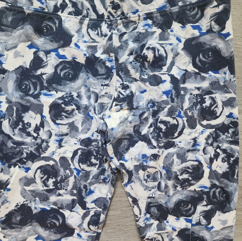 American Eagle Women's Floral Print Hi-Rise Leggings Casual Everyday Small S